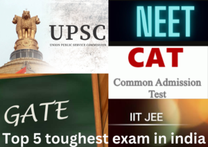 Top 5 toughest exam in india