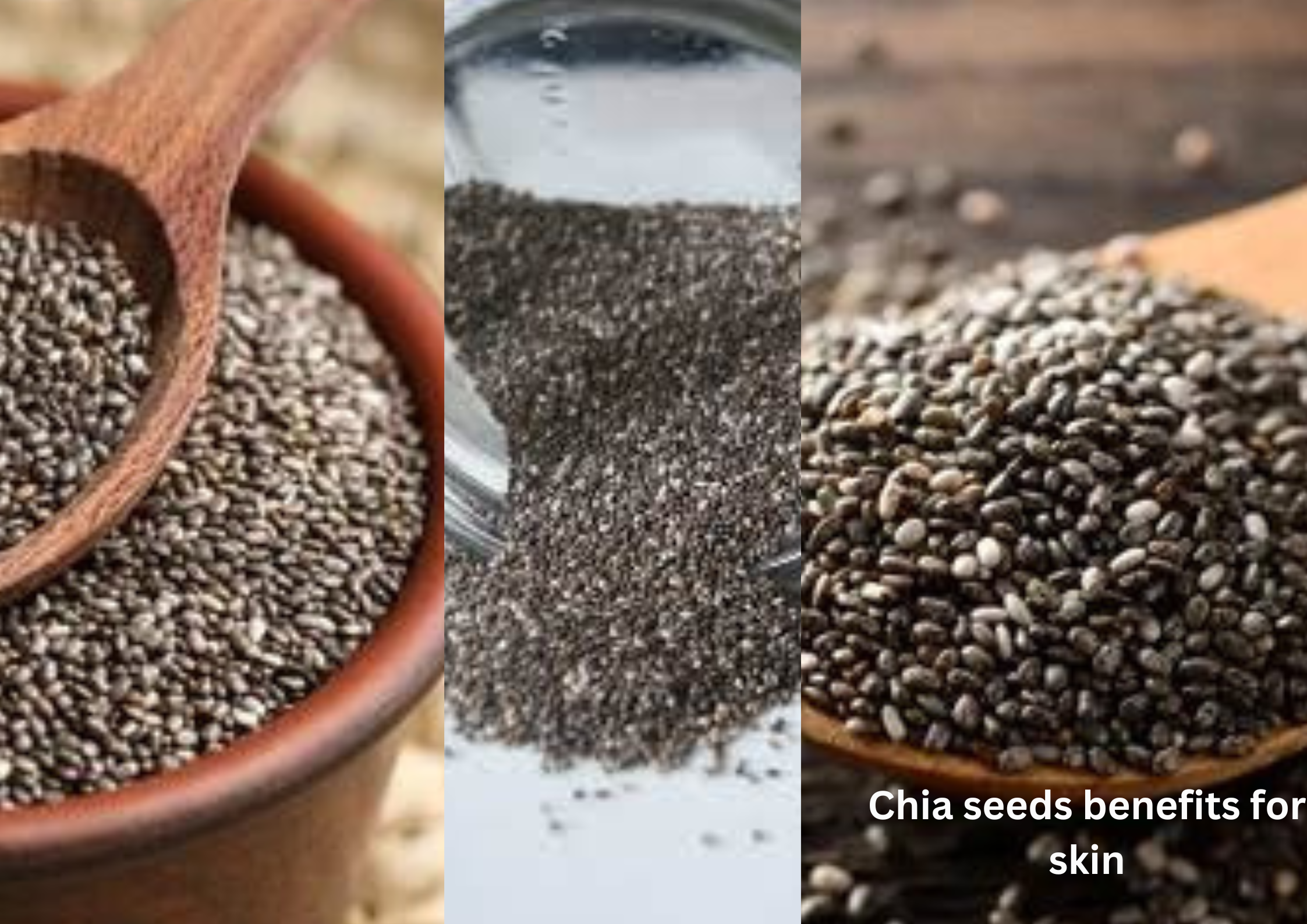 Chia seeds benefits for skin